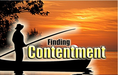 Contentment Finding contentment